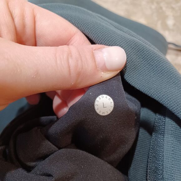 Lululemon Sojourn Jogger Pants Mens L Teal Tapered Athletic Zip Pockets M5423S - Picture 8 of 10